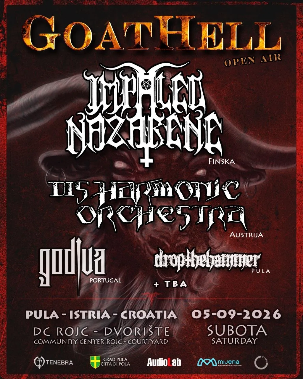 GoatHell 2026 festival poster