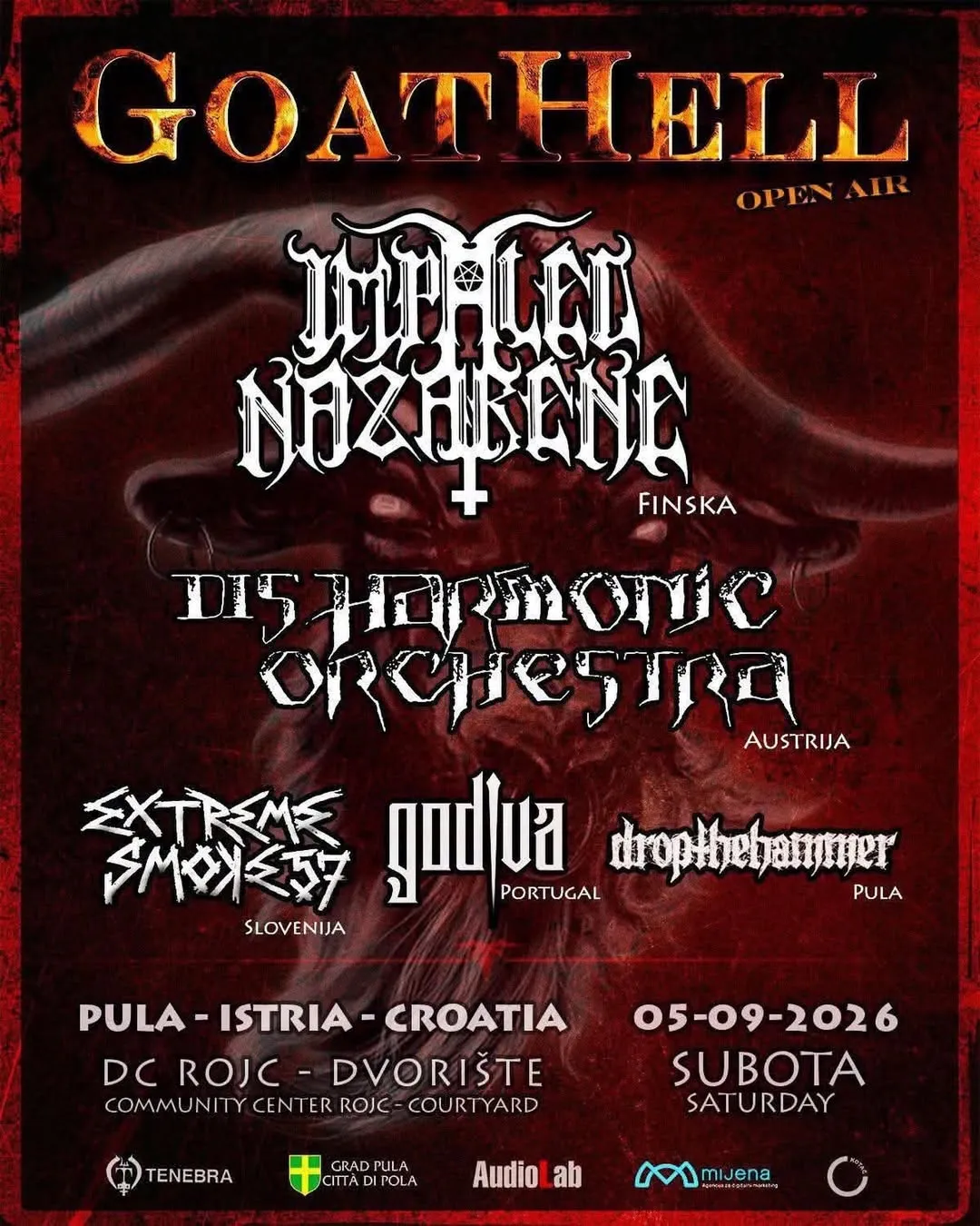 GoatHell 2026 festival poster